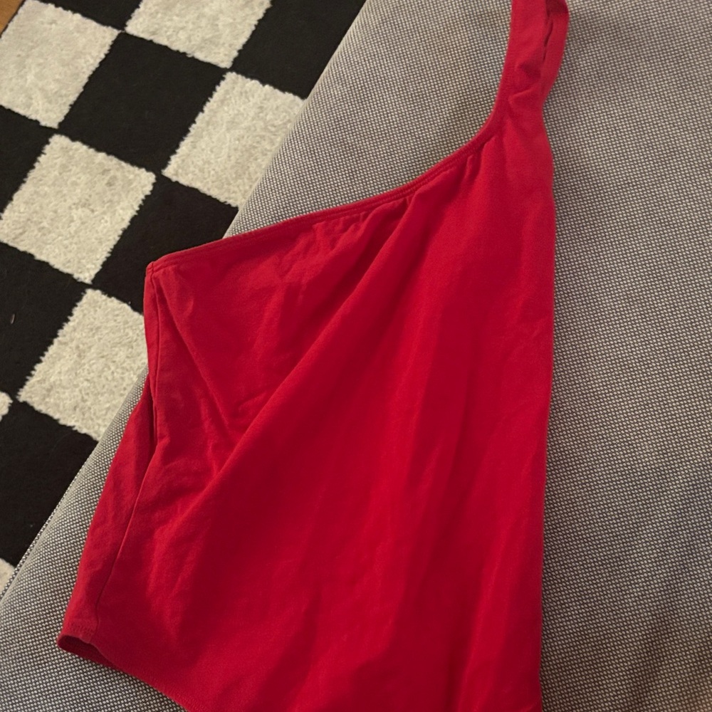 TNA Vibrant Red Bodysuit